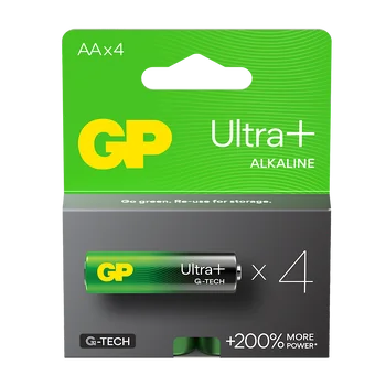 4 x bateria alkaliczna GP Ultra Plus Alkaline G-TECH LR6 / AA