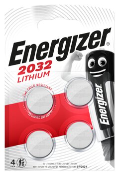 4 x bateria litowa mini Energizer CR2032