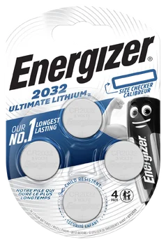 4 x bateria litowa mini Energizer Ultimate Lithium CR2032