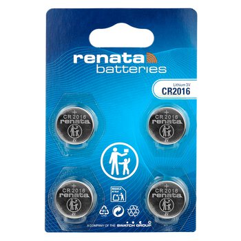 4 x bateria litowa Renata SC CR2016 / CR2016.MFR