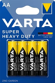 4 x cynkowo-węglowa Varta R6 AA Superlife / Super Heavy Duty (blister)