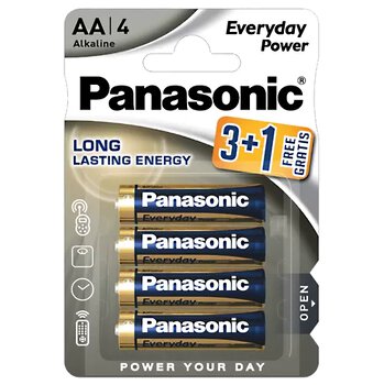 4 x LR6 PANASONIC EVERYDAY POWER (blister)