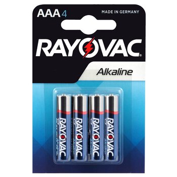 4 x Rayovac Alkaline LR03 / AAA