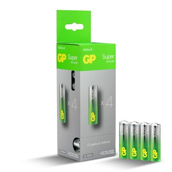 40 x bateria alkaliczna GP Super Alkaline G-TECH LR03 / AAA dispenser box