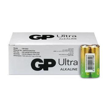 40 x bateria alkaliczna GP Ultra Alkaline G-TECH LR6 / AA
