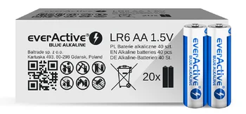 Baterie AA alkaliczne everActive / baterie LR6 alkaliczne everActive