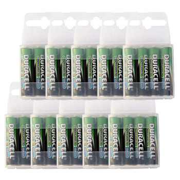 40 x DURACELL R03/AAA Ni-MH 1000mAh -- (box)