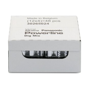 Panasonic Powerline Industrial LR03/AAA - 48 sztuk