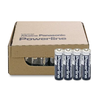 Baterie AA LR6 alkaliczne Panasonic Powerline Industrial w opakowaniu zbiorczym 48 sztuk
