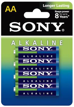 48 x SONY Blue Alkaline LR6/AA (blister)