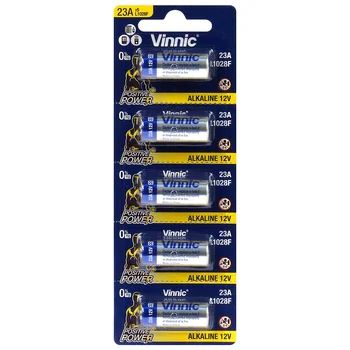 5 x bateria do pilota samochodowego Vinnic 23A