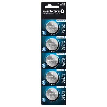 5 x bateria litowa mini everActive CR2430