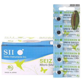 5 x bateria srebrowa mini Seizaiken 321 / SR 616 SW