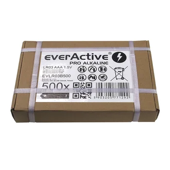bateria alkaliczna everActive Pro Alkaline LR03 AAA (karton zbiorczy / bulk) - 500 sztuk