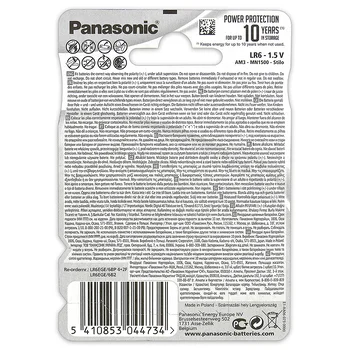 6 x Panasonic Evolta LR6/AA (blister)
