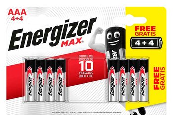 8 x bateria alkaliczna Energizer Max LR03/AAA (blister)