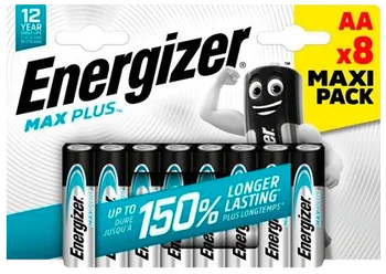 Baterie AA LR6 alkaliczne Energizer pakowane po 8 sztuk w blistrze
