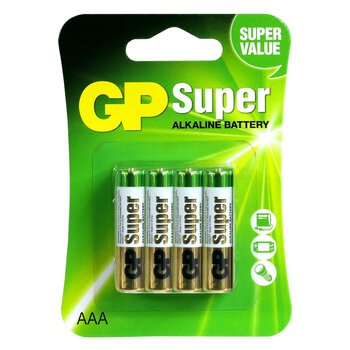 8 x bateria alkaliczna GP Super Alkaline LR03 / AAA