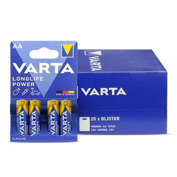 80 x Varta Longlife Power LR6/AA 4906 (High Energy)