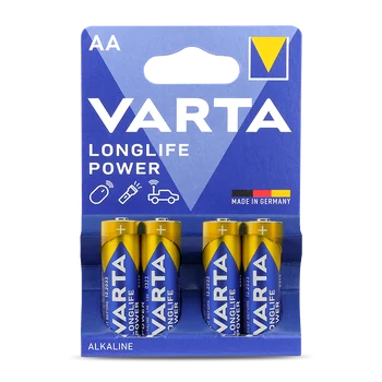 80 x Varta Longlife Power LR6/AA 4906 (High Energy)