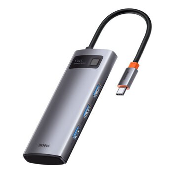 Adapter 5w1 Baseus WKWG020013 Hub USB-C to 3x USB 3.0 + HDMI + USB-C PD