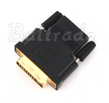 Adapter DVI (wtyk) - HDMI (gniazdo)