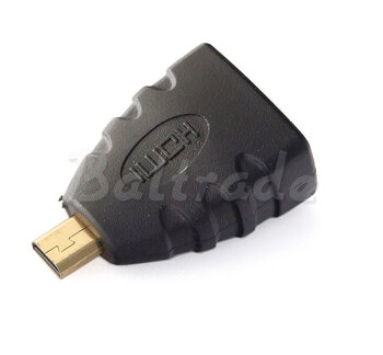 Adapter micro HDMI gold