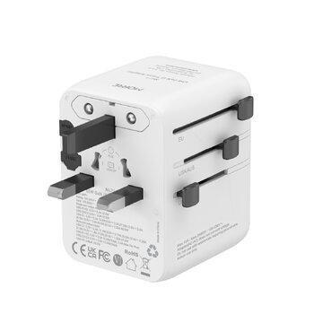 Adapter podróżny 45W 3xUSB-C 2xUSB-A MORRE M471 Adapter podróżny 45W 3xUSB-C 2xUSB-A MORRE M471
