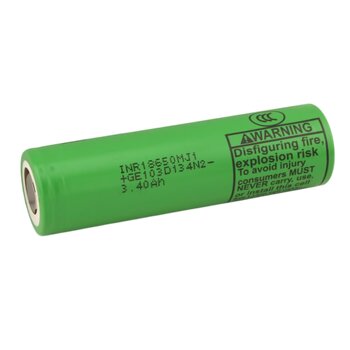 Akumulator 18650 Li-ion 3400 mAh LG INR18650 MJ1 - opakowanie zbiorcze - 100 sztuk