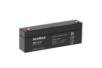 Akumulator ACUMAX serii AM 12V 2,2Ah