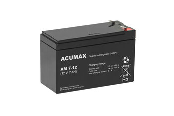 Akumulator ACUMAX serii AM 12V 7Ah T1