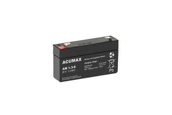 Akumulator ACUMAX serii AM 6V 1,3Ah