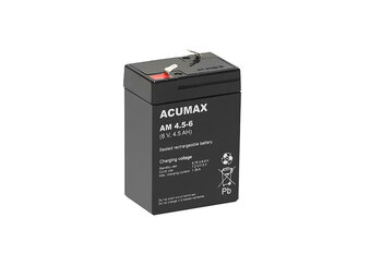 Akumulator ACUMAX serii AM 6V 4,5Ah
