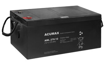 Akumulator ACUMAX serii AML 12V 270Ah