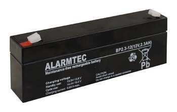 Akumulator ALARMTEC serii BP 12V 2,3Ah