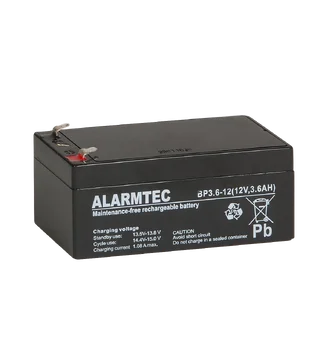 Akumulator ALARMTEC serii BP 12V 3,6Ah