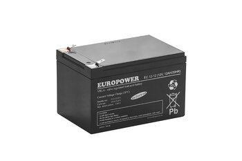 Akumulator EUROPOWER serii EC 12V 12Ah