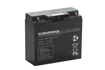 Akumulator EUROPOWER serii EH 12V 17Ah