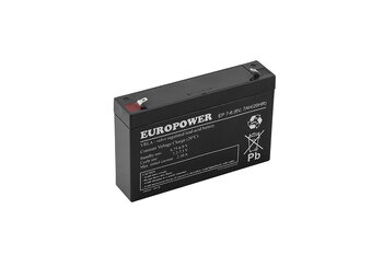 Akumulator EUROPOWER serii EP 6V 7Ah