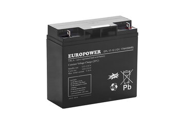 Akumulator EUROPOWER serii EPL 12V 17Ah