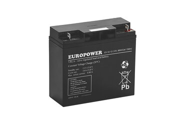 Akumulator EUROPOWER serii EV 12V 20Ah/C10