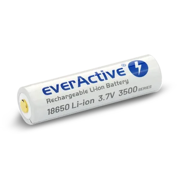 Akumulator everActive 18650 3,7V Li-ion 3500mAh micro USB z zabezpieczeniem BOX