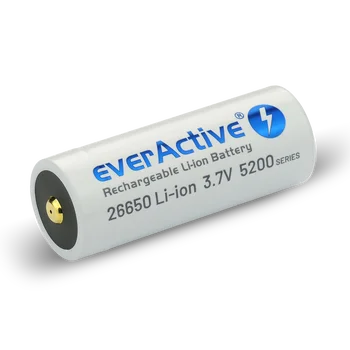 Akumulator everActive 26650 3,7V Li-ion 5200mAh micro USB z zabezpieczeniem BOX