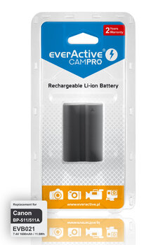 Bateria (akumulator) everActive CamPro - zamiennik do aparatu fotograficznego Canon BP-511