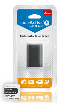 Bateria (akumulator) everActive CamPro - zamiennik do aparatu fotograficznego Canon NB-2L / NB-2LH