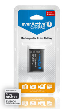 Bateria (akumulator) everActive CamPro - zamiennik do aparatu fotograficznego Sony NP-BX1