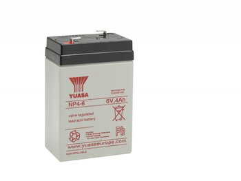 Akumulator kwasowo-ołowiowy / AGM YUASA serii NP 6V 4Ah