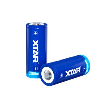 akumulator Xtar 26650 3,6V Li-ion 5200mAh z zabezpieczeniem