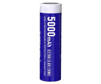 akumulator z zabezpieczeniem XTAR 21700 5000mAh USB-C