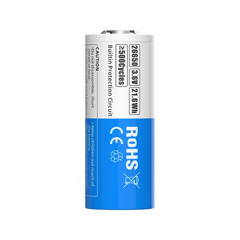 Akumulator z zabezpieczeniem XTAR 26650 6000mAh